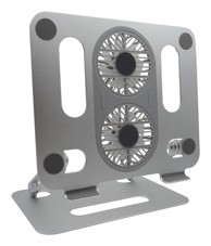 REALPOWER Stalak za laptop 495562, do 17", s LED rasvjetom
